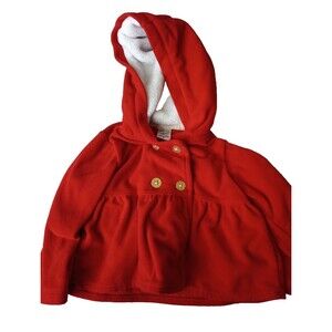 Carter's infant size 12 month red jacket